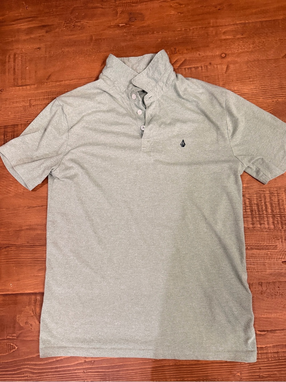 Volcom Men’s Light Sage Green Polo